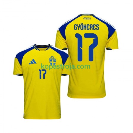 Billiga Fotbollströjor Sverige Viktor Gyokeres 17 Hemma tröja 2026 Kortärmad